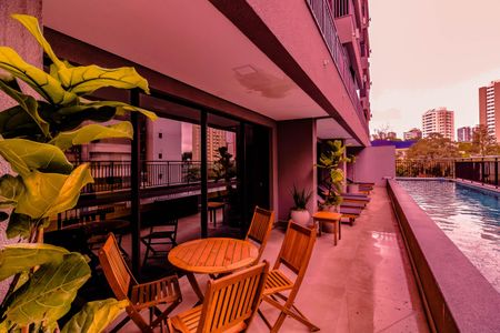 Studio à venda com 29m², 1 quarto e sem vaga