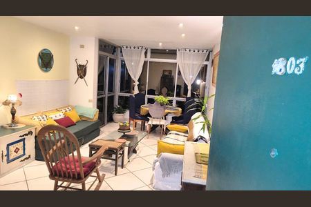 Sala de apartamento para alugar com 3 quartos, 120m² em São Conrado, Rio de Janeiro