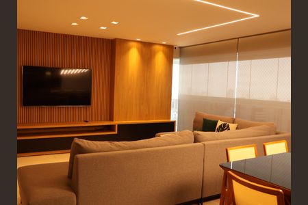 Sala de TV de apartamento para alugar com 3 quartos, 124m² em Setor Marista, Goiânia