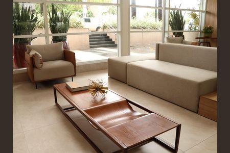 Apartamento para alugar com 124m², 3 quartos e 2 vagasHall social