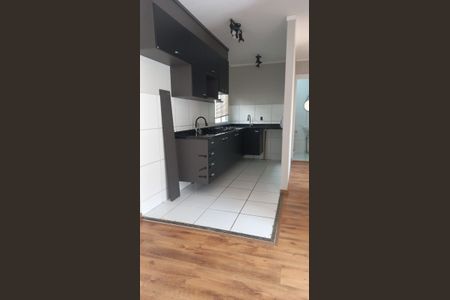 Cozinha de apartamento para alugar com 1 quarto, 48m² em Lageado, Cotia