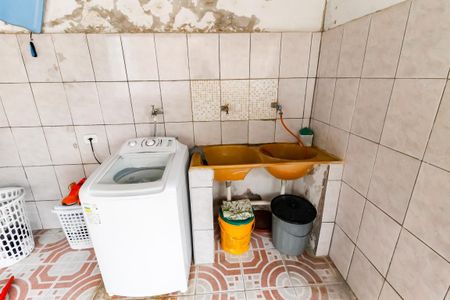 Casa para alugar com 80m², 3 quartos e 2 vagasDetalhe da area de serviço