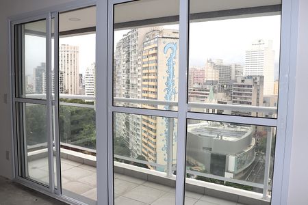 Varanda de kitnet/studio à venda com 1 quarto, 35m² em Consolação, São Paulo