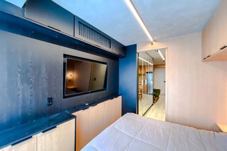 Studio à venda com 27m², 1 quarto e 1 vaga Studio à venda com 27m², 1 quarto e 1 vagaQuarto