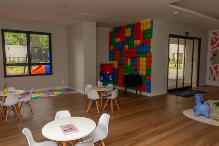 Apartamento para alugar com 83m², 2 quartos e 2 vagas Apartamento para alugar com 83m², 2 quartos e 2 vagasÁrea Comum- Espaço Kids