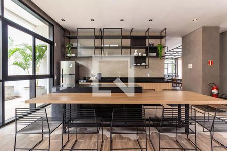 Studio para alugar com 26m², 1 quarto e sem vagaSalão de Festas