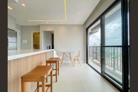 Sala de apartamento para alugar com 1 quarto, 39m² em City Bussocaba, Osasco