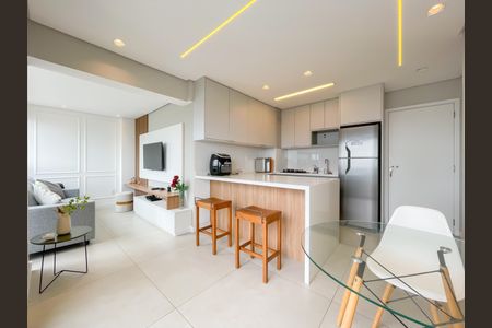 Sala de apartamento para alugar com 1 quarto, 39m² em City Bussocaba, Osasco