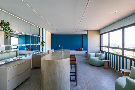 Apartamento para alugar com 37m², 1 quarto e sem vaga Apartamento para alugar com 37m², 1 quarto e sem vagaÁrea comum - Salão de festas