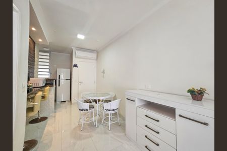 Sala de apartamento para alugar com 1 quarto, 35m² em Centro, Guarujá