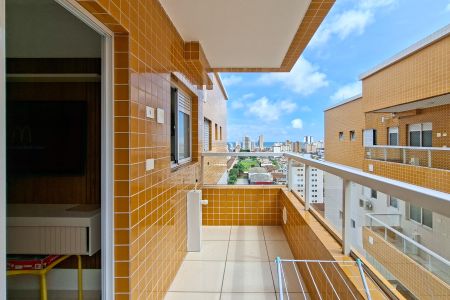 Sacada  de apartamento para alugar com 2 quartos, 70m² em Boqueirão, Praia Grande