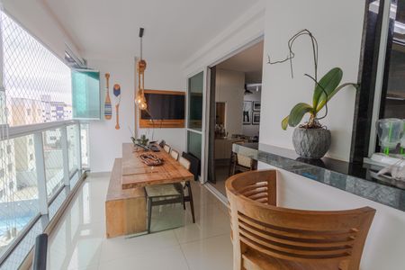 Varanda na Sala de apartamento para alugar com 4 quartos, 140m² em Maria Virgínia, Belo Horizonte