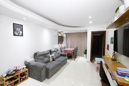 Sala de apartamento à venda com 3 quartos, 78m² em Coração Eucarístico, Belo Horizonte