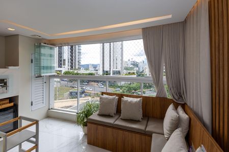 Varanda da Sala de Jantar de apartamento para alugar com 3 quartos, 87m² em Vila da Serra, Nova Lima