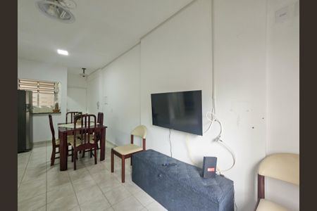 Sala de apartamento para alugar com 2 quartos, 60m² em Centro, Guarujá