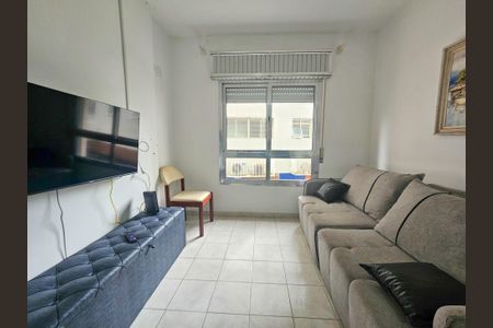Sala de apartamento para alugar com 2 quartos, 60m² em Centro, Guarujá