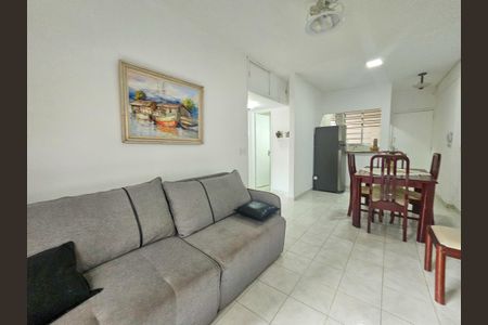 Sala de apartamento para alugar com 2 quartos, 60m² em Centro, Guarujá