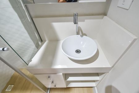 Apartamento para alugar com 42m², 1 quarto e 1 vaga Apartamento para alugar com 42m², 1 quarto e 1 vagaBanheiro da suíte