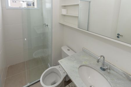 Banheiro Suite  de apartamento para alugar com 2 quartos, 50m² em Jardim Amanda I, Hortolândia