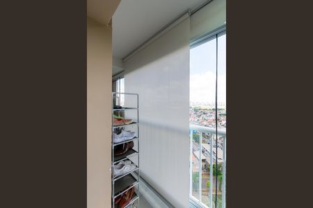 Varanda da Sala de apartamento à venda com 1 quarto, 42m² em Vila California, São Paulo