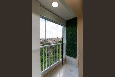 Varanda da Sala de apartamento à venda com 1 quarto, 42m² em Vila California, São Paulo