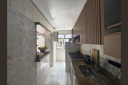 Cozinha de apartamento à venda com 2 quartos, 57m² em Taquara, Rio de Janeiro