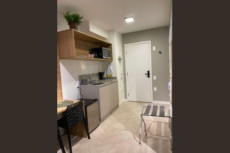 Sala / Quarto de apartamento para alugar com 1 quarto, 27m² em Paraíso, São Paulo