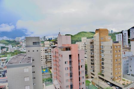 Sala - Varanda Vista de apartamento para alugar com 1 quarto, 50m² em Buritis, Belo Horizonte