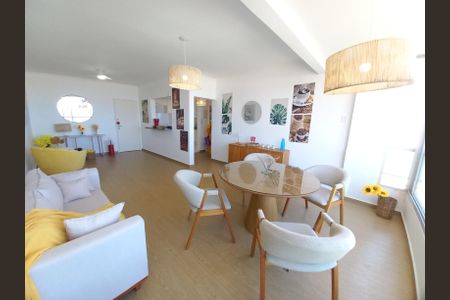 Sala de apartamento para alugar com 1 quarto, 66m² em Itararé, São Vicente