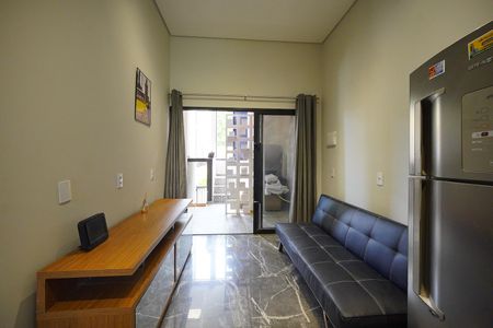 Sala - cozinha de apartamento para alugar com 1 quarto, 30m² em São João do Rio Vermelho, Florianópolis