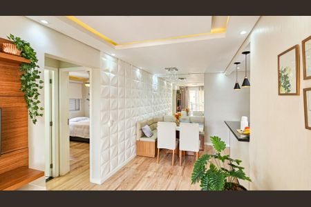 Sala de apartamento à venda com 2 quartos, 49m² em Novo Osasco, Osasco