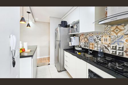 Apartamento à venda com 49m², 2 quartos e 1 vagaCozinha e área de serviço