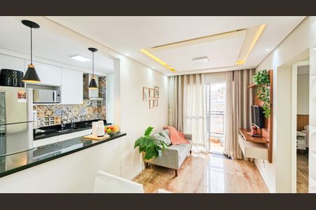 Sala de apartamento à venda com 2 quartos, 49m² em Novo Osasco, Osasco