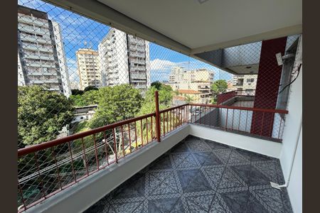 Varanda da Sala de apartamento para alugar com 2 quartos, 78m² em Méier, Rio de Janeiro