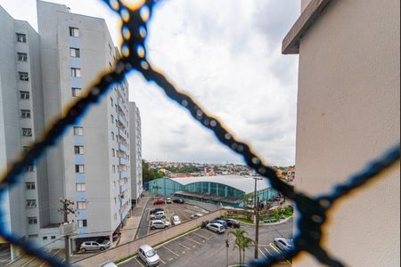Vista da Sala de apartamento à venda com 2 quartos, 54m² em Vila Guarará, Santo André