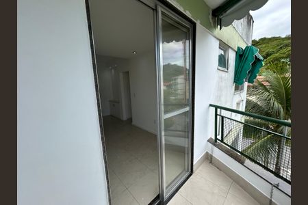 Varanda da Sala de apartamento para alugar com 2 quartos, 54m² em Jardim Sulacap, Rio de Janeiro