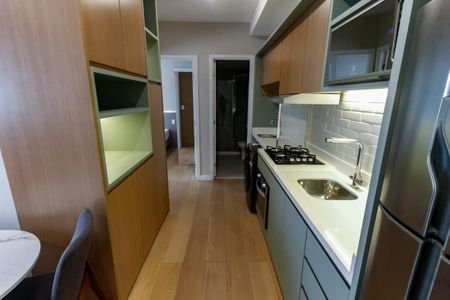 Apartamento para alugar com 36m², 2 quartos e 1 vaga Apartamento para alugar com 36m², 2 quartos e 1 vagaCozinha e Área de Serviço