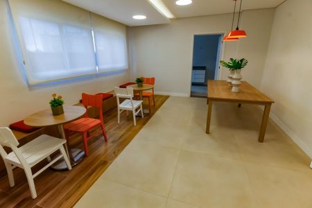 Apartamento para alugar com 36m², 2 quartos e 1 vaga Apartamento para alugar com 36m², 2 quartos e 1 vagaÁrea comum - Salão de festas (infantil)