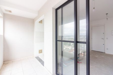 Varanda  de apartamento à venda com 2 quartos, 51m² em São Pedro, Osasco
