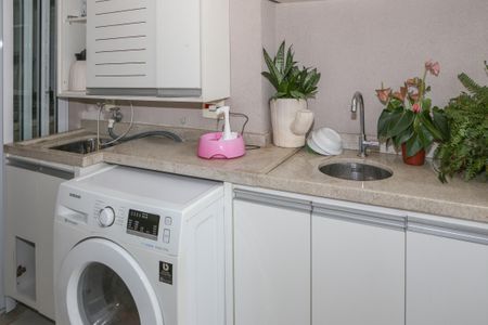 Apartamento para alugar com 36m², 1 quarto e 1 vaga Apartamento para alugar com 36m², 1 quarto e 1 vagaCozinha e Área de Serviço