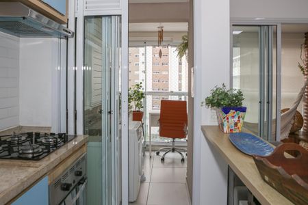Apartamento para alugar com 36m², 1 quarto e 1 vaga Apartamento para alugar com 36m², 1 quarto e 1 vagaCozinha e Área de Serviço