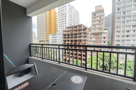 Sacada de apartamento para alugar com 1 quarto, 21m² em Consolação, São Paulo