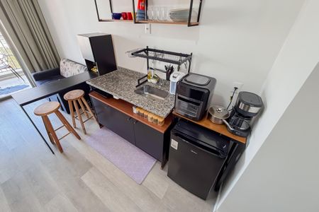 Apartamento para alugar com 37m², 1 quarto e sem vagaCozinha e Área de Serviço