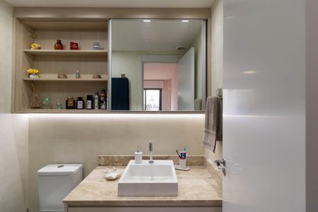 Apartamento à venda com 90m², 3 quartos e 2 vagasBanheiro da Suíte