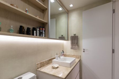 Apartamento à venda com 90m², 3 quartos e 2 vagasBanheiro da Suíte