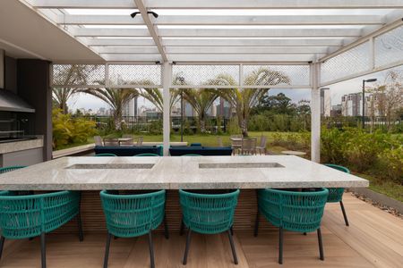 Apartamento à venda com 90m², 3 quartos e 2 vagasChurrasqueira