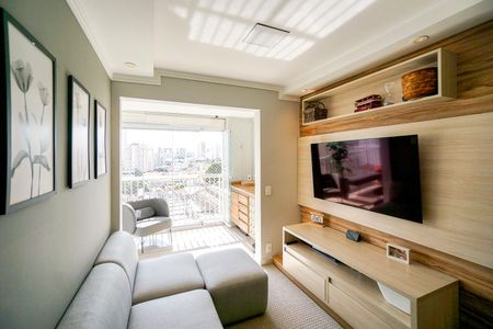 Sala de apartamento à venda com 3 quartos, 75m² em Tatuapé, São Paulo