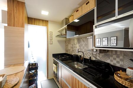 Apartamento à venda com 75m², 3 quartos e 2 vagasCozinha
