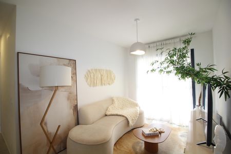 Sala de apartamento à venda com 2 quartos, 69m² em Barra Olímpica, Rio de Janeiro