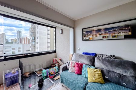Sala de apartamento à venda com 3 quartos, 67m² em Jardim Analia Franco, São Paulo